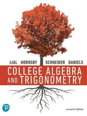 College Algebra and Trigonometry (7th Edition) – eBook