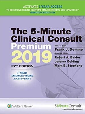 The 5-Minute Clinical Consult Premium 2019 (27th Edition) – eBook PDF