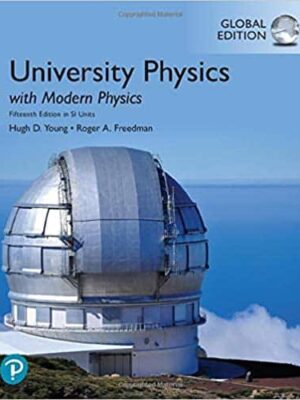 University Physics with Modern Physics (15th Edition) – Global – eBook PDF
