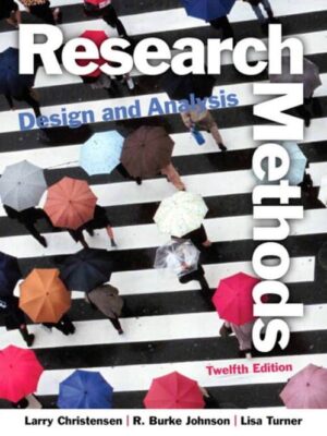 Research Methods, Design, and Analysis (12th Edition) – eBook PDF