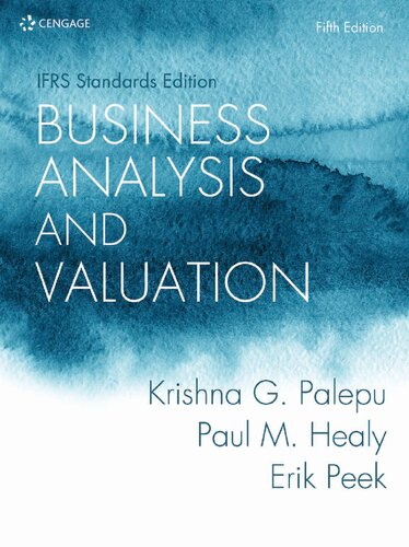 Business Analysis and Valuation: IFRS edition (5th edition) – eBook PDF