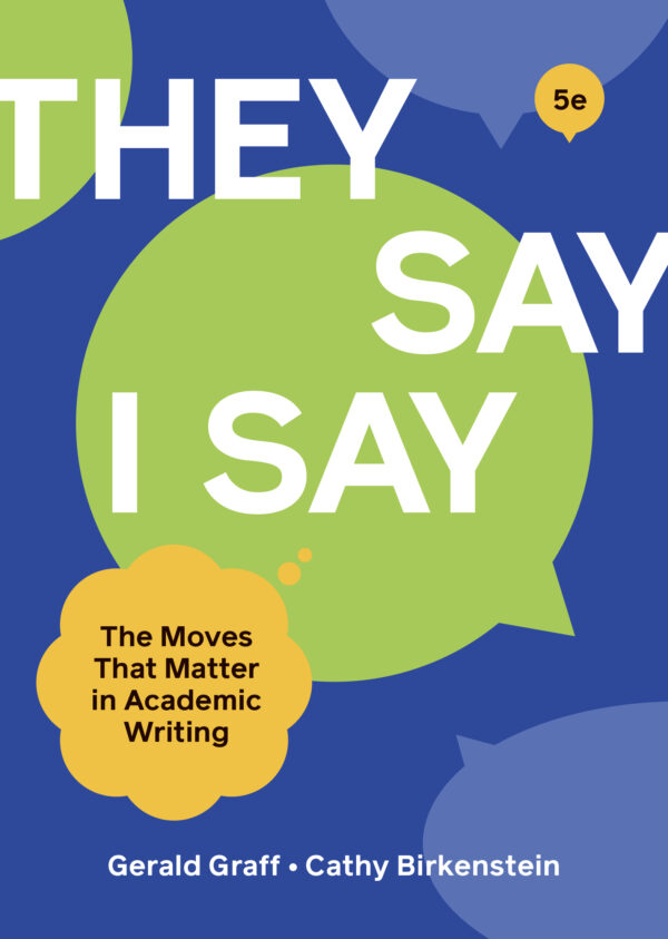 “They Say / I Say” (5th Edition) – eBook PDF